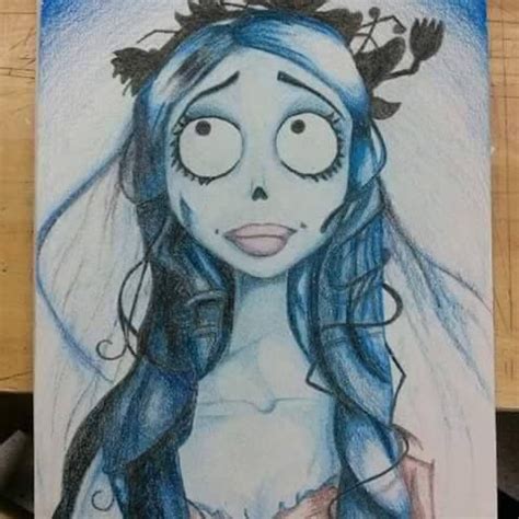 Image result for Corpse Bride Pencil Drawing