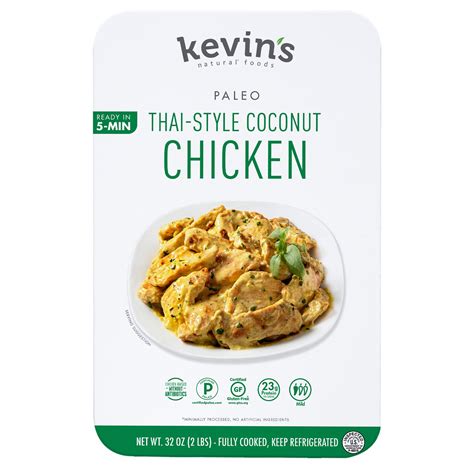 Kevin's Paleo Thai-Style Coconut Chicken 32 oz (2 lbs) - $13.99 at Costco