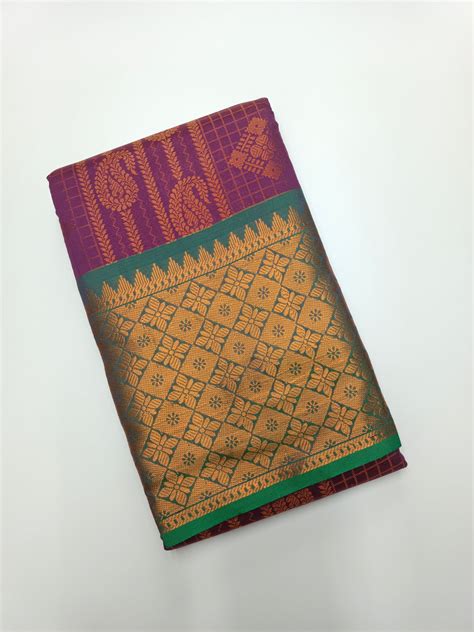 FANCY BROCADE SILK SAREE – B S CHANNABASAPPA & SONS