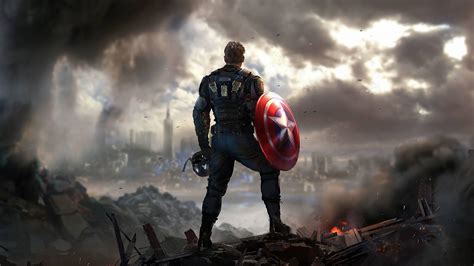 Download 4k Avengers Captain America Wallpaper | Wallpapers.com