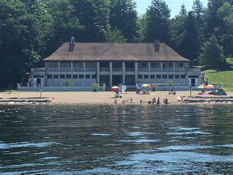 Long Point State Park on Lake Chautauqua in Bemus Point, NY, United ...