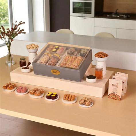 Regal Treat Box: Assorted Baklava, Tea Gift Basket, Dry Fruit Gift Box ...