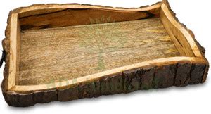 ADA Handicraft Mango Wood Tray, Rectangular Handmade & Handcrafted ...