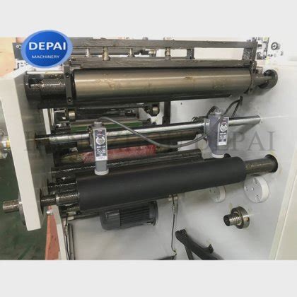 Good price plastic film sticker label rotary die cutting machine with ...