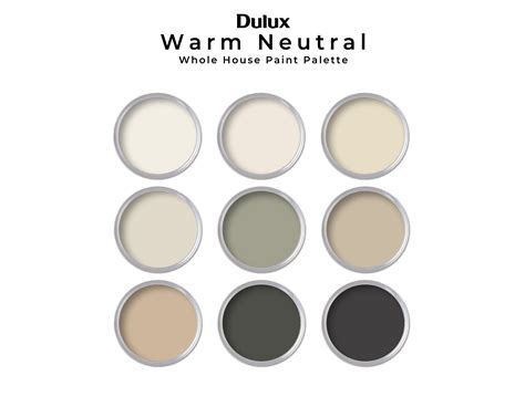 Dulux CA Warm Neutral Paint Color Palette | Cozy Dulux (canadian Color ...