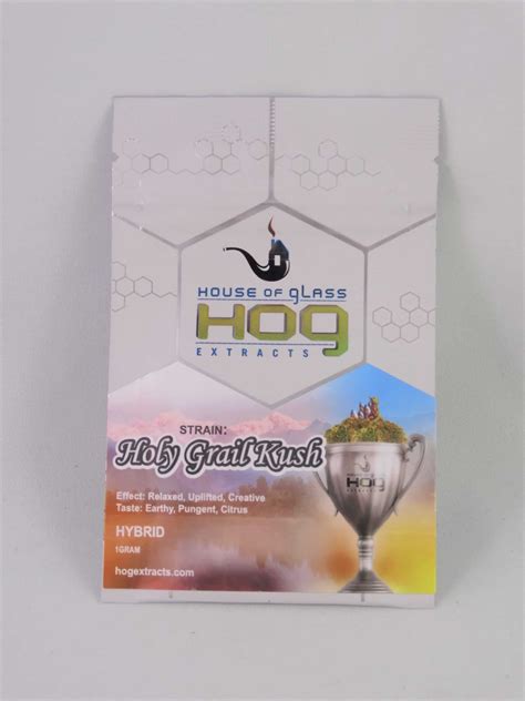 House Of Glass Holy Grail Kush Shatter | Cannabis Dispensary