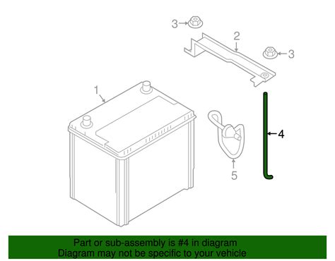 2017-2020 Infiniti Q60 Hold Down Bolt 24425-1MS0A | Faulkner Infiniti ...