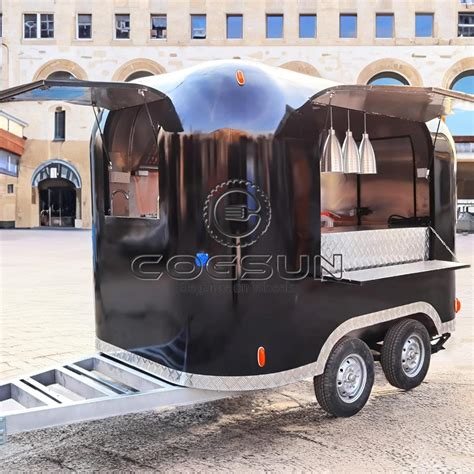 Airstream Coffee Food Truck Trailer with Lights | Mobile Coffee Food ...