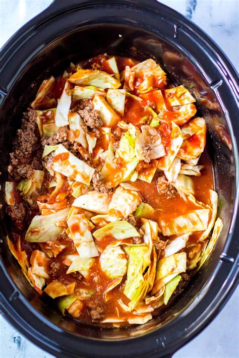 Best Stuffed Cabbage Recipe Crock Pot at Barbara Stein blog