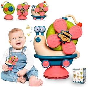 Cable World Suction Cup Spinner Toys Sensory Montessori Educational ...