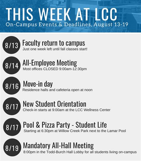 Academic Calendar Lamar University