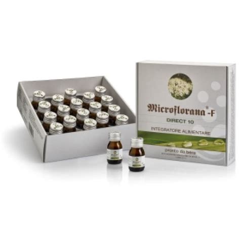 Microflorana-F Direct 10 Named 20 Vials - Loreto Pharmacy