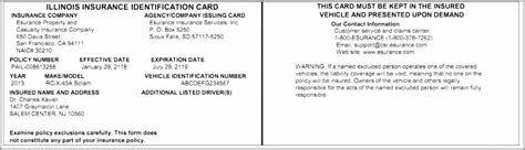 Image result for Auto Insurance ID Card