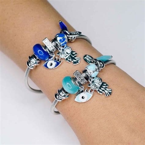 Owl Evil Eye Bangle – Dusk & Dawn