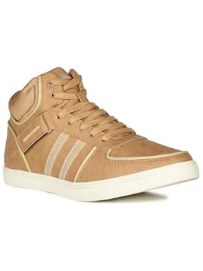 Buy Bata Compus Boot Men Lace-Up Sneakers in 0 Tan Light Brown at Amazon.in
