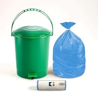 Kuber Industries Pedal Dustbin & Garbage Bag Combo for Kitchen, Home ...