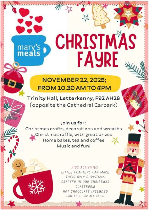 Marys Meals Christmas Fayre, Trinity Hall, Letterkenny, F92 AH28, 22 ...