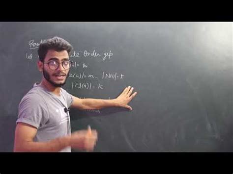 Class Equation of Sn Video Lecture - Crash Course for Mathematics