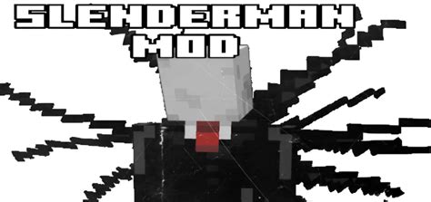 Image result for Slender Man Minecraft Mod