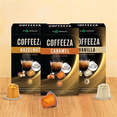 Flavoured Aluminium Capsules Variety Pack 3 – Coffeeza