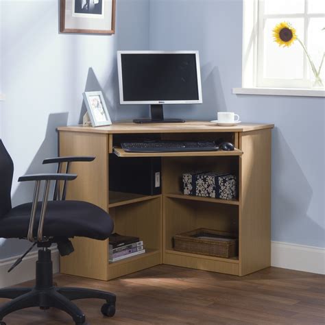 Image result for Corner Computer Desk with Drawers