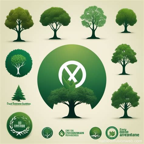 Environment Logo Trees Fish 的图像结果