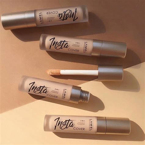 Buy LAMEL Insta Cover Concealer 401 Beige - Face Makeup - HOK Makeup