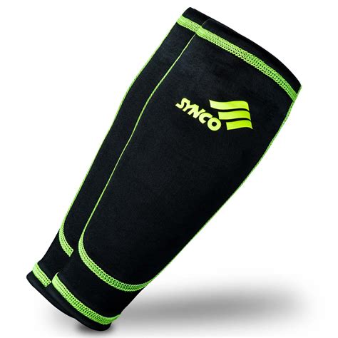 Synco Shin Guard Holder Compression Sleeves | Stretchable Lycra Fabric ...