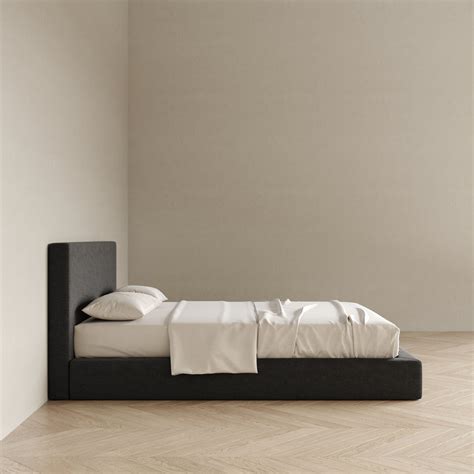 Marshmallow Bed Frame Original in Black - No more toe stubs