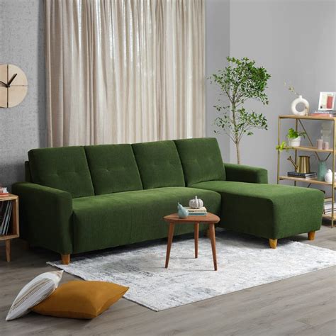 Sleepyhead Yolo - 5 to 6 Seater Sofa RHS L Shape Sofa Set (Fabric ...