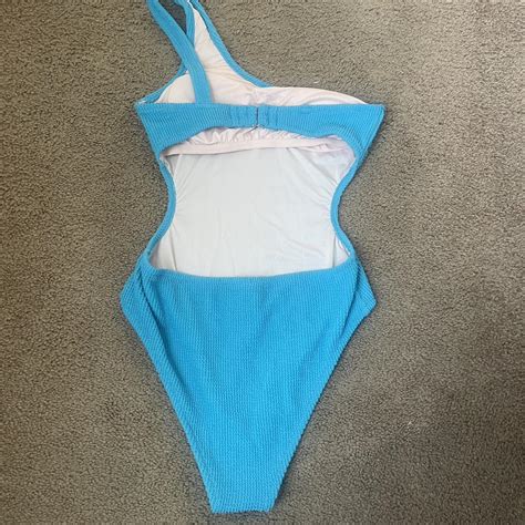 SHADE & SHORE blue one piece, size small // never worn - Depop
