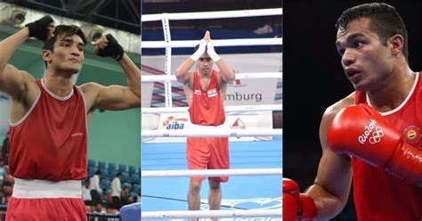 Three Indian boxers Vikas Krishan, Amit Panghal, Shiva Thapa make it to ...