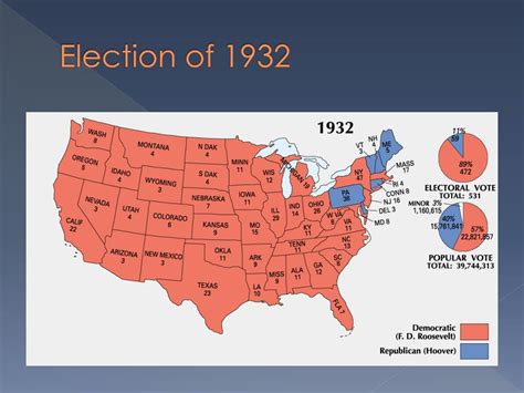 FDR Election Map 的图像结果