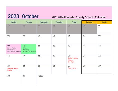 Kcs Calendar 22-23