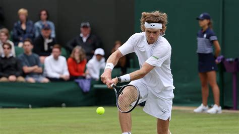 Wimbledon 2024: Racquet-smashing Andrey Rublev knocked out in 1st round ...
