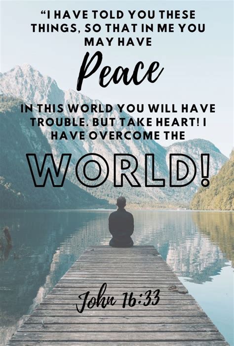 Bible Verse About Peace
