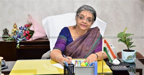 Former Principal Chief Controller of Accounts T.C.A. Kalyani takes ...