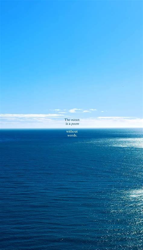 The Ocean Is a Poem Without Words | Papel de parede do notebook ...