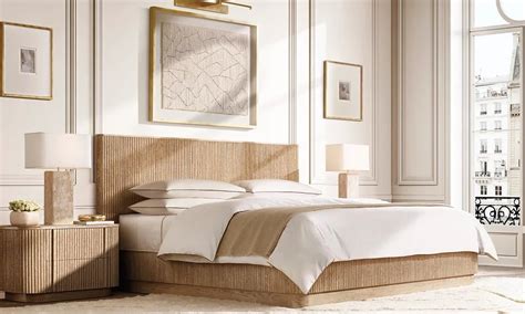 Solid American Oak Mulholland Bed | Gulmohar Wood Works Bengaluru ...