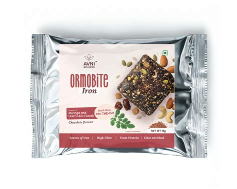 Ormobite Iron Snack Bites for Period Fatigue | Avni Wellness