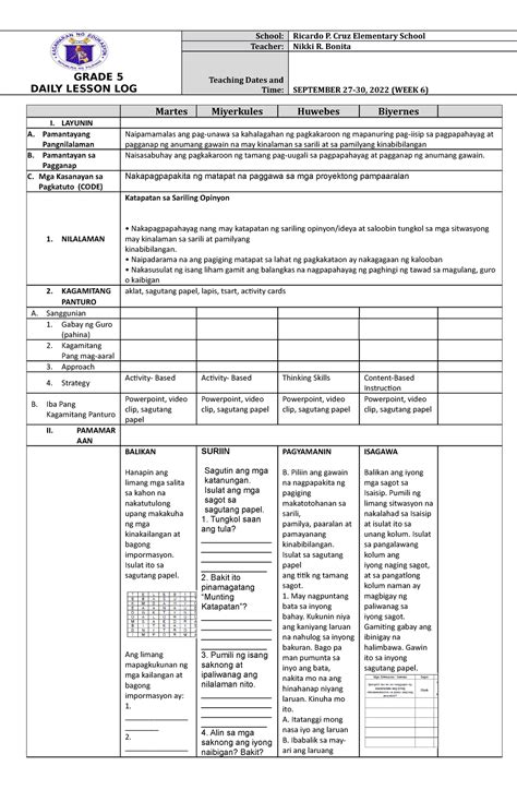 Image result for DepEd Module Grade 5