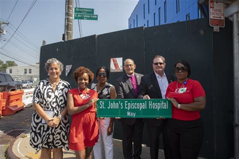 St. John’s Episcopal Hospital honored with street naming in Far ...