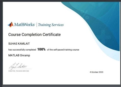 Image result for MATLAB On-Ramp Certificate
