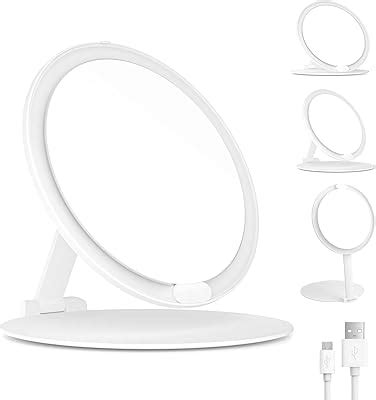 SHEGINEL Lighted Makeup Mirror Folding Travel Mirror with India | Ubuy