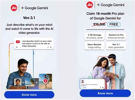 Jio Gemini Offer: ఇప్పుడు జియో యూజర్లు అందరికీ గూగుల్ AI యాక్సెస్ ఉచితం.!