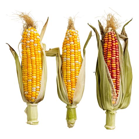Corn Cobs Multiple Types Of Sit On The Cob Colorful Dried, Colorful ...