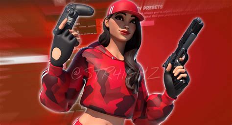 Download Show Off in Style with the Ruby Fortnite Skin Wallpaper | Wallpapers.com