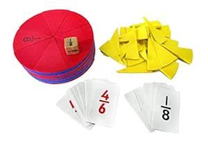 Jodo's Fraction Kit for Grade 3 -7. : Amazon.in: Toys & Games