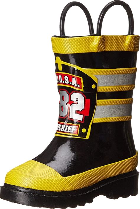 Buy Western Chief Boys Waterproof Printed Rain Boot with Easy Pull On ...