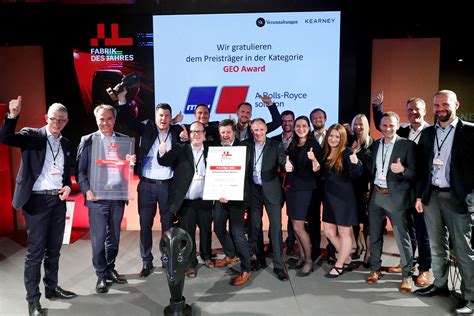 Rolls-Royce wins category in “Factory of the Year” competition